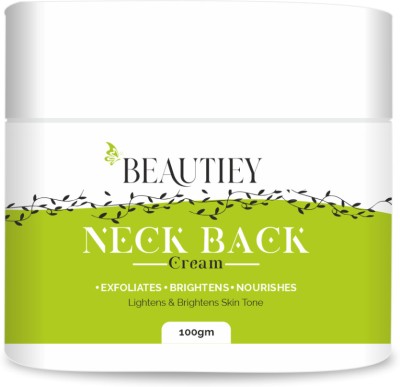 Beautiey Neck Back Cream Exfoliates Brightens Nourishes Lightens & Brightens Skin Tones(100 g)