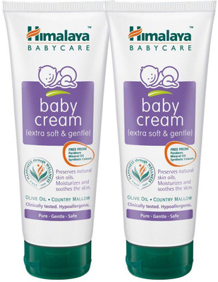 HIMALAYA Baby Cream ( Extra Soft & gentle ) Combo Pack. 200ml X 2 = 400ml(400)