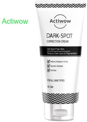 ACTIWOW Dark Spot Remover Cream for Even Skin Tone & Pimple Mark Treatment A01(50 g)