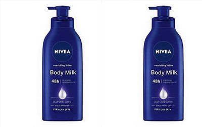 NIVEA NOURISHING BODY MILK LOTION DEEP 400 ML X COMBO PACK OF 2(800 ml)