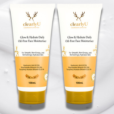 clearlyU Healthy Glow Daily Gel for Nourished Skin Unisex 200 ml(200 ml)