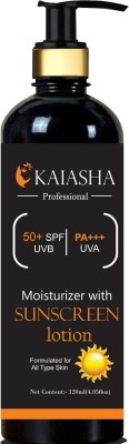 KAIASHA SPF 50 PA+++ Sunscreen moisturizer with sunscreen lotion(120 ml)