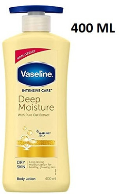 Vaseline DEEP MOISTURE BODY LOTION 400 ML X 1 NEW(397 ml)
