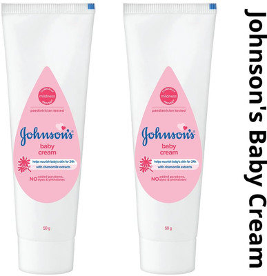 JOHNSON'S Baby Cream For Summer Moisturizer Cream Pack Of 2(50 ml)