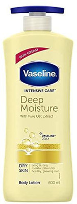 Vaseline NEW PACK DEEP MOISTURE BODY LOTION 597 ML X 1PCS(603 ml)