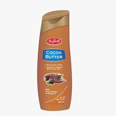 Kamill Cocoa Butter Non-Greasy Lotion With Vitamin-E And Essential Extracts(500 ml)