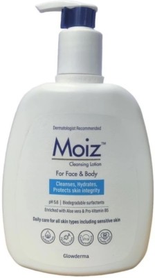 glowderma MOIZ Cleansing Lotion 400ml For Face and Body(400 ml)