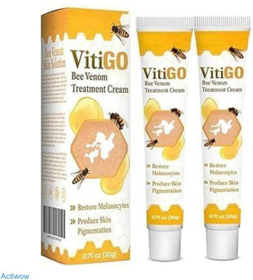 ACTIWOW Vitigo Bee Venom Cream For Flare-Up Relief(100 ml)