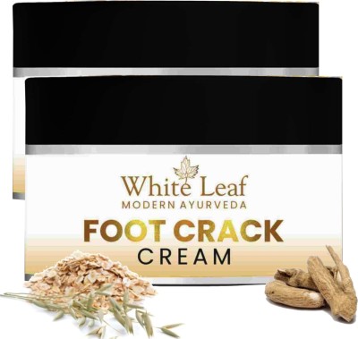 White Leaf Anti Crack Heel Repair Foot Cream For Women and Men Dry, Rough and Cracked Feet(100 g)