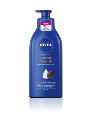 NIVEA Cocoa Nourish, Moisturizer Body Lotion, Coconut Oil, Serum, Hyaluronic acid(600 ml)