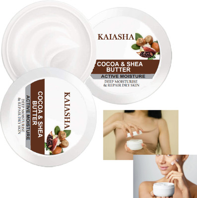 KAIASHA Cold Cream with Vitamin E, and Cocoa Butter ( Pack of 2)(400 g)
