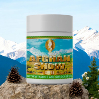 bbts AFGHAN SNOW FACE WHITENING CREAM FOR DAILY PURPOSE WITH SPF & VITAMIN-E(100 g)