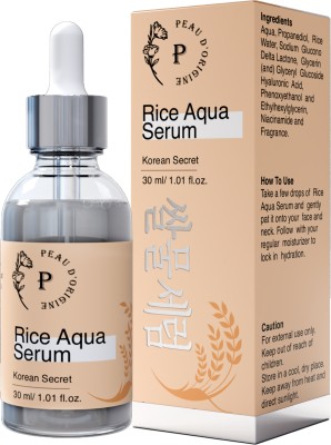 Peau D'origine Korean Rice Aqua Face Serum for Brightening & Hydrating Glass Skin(30 ml)