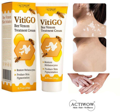 ACTIWOW Vitigo Bee Venom Cream for Glow on the Go X001(100 g)