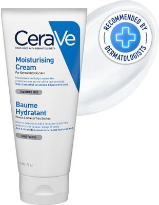 CeraVe Moisturizing Barrier Repair Cream with Ceramides & Hyaluronic ...