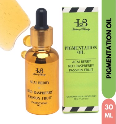 House of Beauty Pigmentation Oil with Acai Berry, Raspberry & Passion Fruit(30 ml)