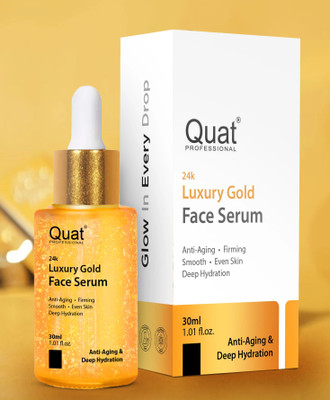 QUAT Luminous Gold – Luxury Facial Serum Infused with 24K Gold(30 ml)