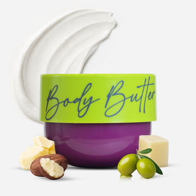 LABOLIA Shea & Cocoa Body Butter 48H Hydration, Soft Glow, Deep Nourishment for Dry Skin(200 g)