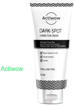 ACTIWOW Dark Spot Remover Cream for Glowing Complexion & Acne Scar Treatment(50 g)