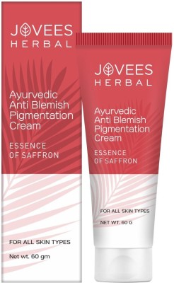 Jovees Herbal Ayurveda Anti Blemish Pigmentation Cream - Essence of Saffron(60 g)