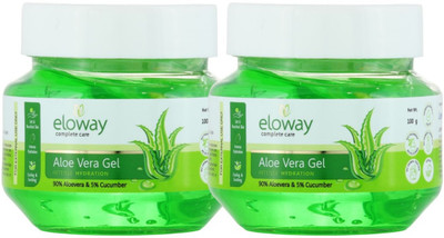 Leeford Aloe Vera Gel with Cucumber for Hydrated, Calm and Nourished Skin(200 g)