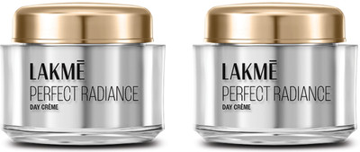 Lakmé Perfect Radiance Brightening Day Cream, Pack of 2(100 g)
