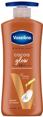 Vaseline Cocoa glow intensive care long lasting body lotion400ml(400 ml)