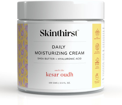 Skinthirst Kesar Oudh Daily Moisturizing Shea Butter Body Cream with Hyaluronic Acid(100 g)