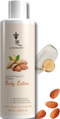 La'bangerry Almond Deep Hydration Body Lotion | For Soft And Glowing Skin (Pack of 1)(100 ml)