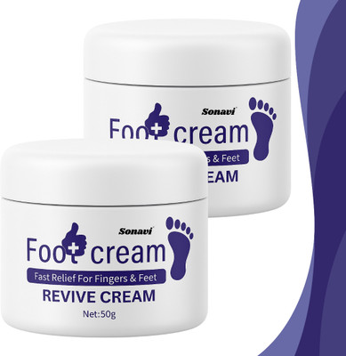 Sonavi Foot Heel Crack Cream | For Soft and Clean Feet Skin | Crack Repair Cream(100 g)