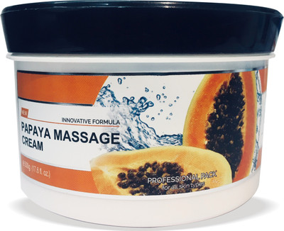 OXYGLOW Papaya Face Massage Cream- Enriched with Vitamin E For Healthy & Glowing Skin(500 g)