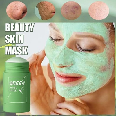 tanvi27 Green Stick Mask Solid Cleaning Mask Clay Face Mask for Deep Pore Cleansing(40 g)