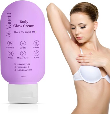 VauriiC Intense Whitening & Lightening Body Cream for Dark Spot Removal(100 g)