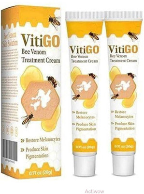 ACTIWOW Vitigo Bee Venom Cream with Skin Cooling Touch(100 ml)