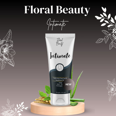 FLORAL BEAUTY INTIMATE CREAM USED FOR REDUCING DARK SPOTS|HELPS IN INTIMATE REGAIN ELASTICITY(100 g)