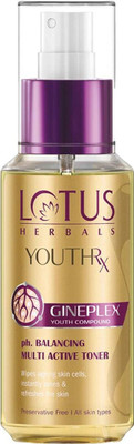 LOTUS HERBALS YouthRx Anti Ageing face toner(100 ml)