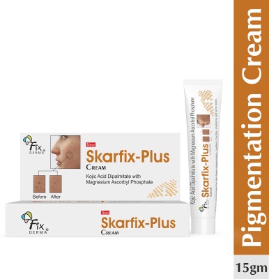 Fixderma Skarfix-Plus Cream with Kojic Acid for Hyperpigmentation, Melasma & Acne Scars(15 ml)