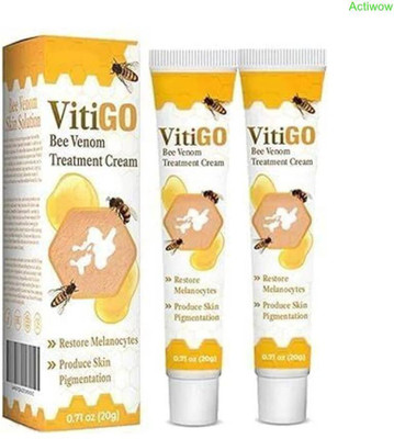 ACTIWOW Vitigo Bee Venom Cream for Clean Skin Hydration(100 ml)
