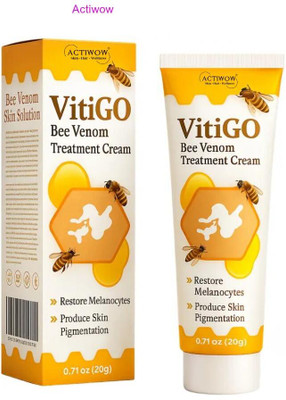 ACTIWOW VitiGo Bee Venom Whitening Cream with Rose Petal Extract A01 ST01(50 g)