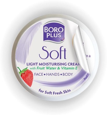 BOROPLUS Soft Light Moisturising Cream Light & Non-sticky(200 ml)