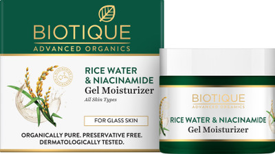 BIOTIQUE Rice Water & Niacinamide Gel Moisturizer(50 ml)