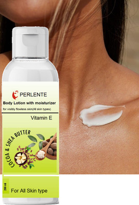 PERLENTE Deep Moisturizing Choco Body Lotion for Dry Skin All Season(200 ml)