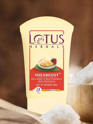 LOTUS HERBALS Sheamoist Moisturiser(120 g)