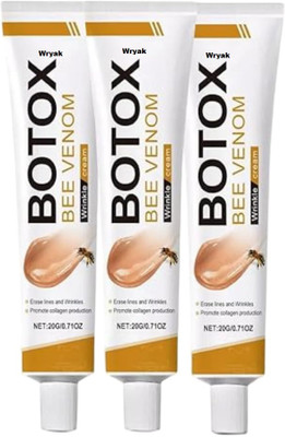 wryak Boto-X Bee Venom Wrinkle Removal Cream Anti-Wrinkle pack of 3(20 g)