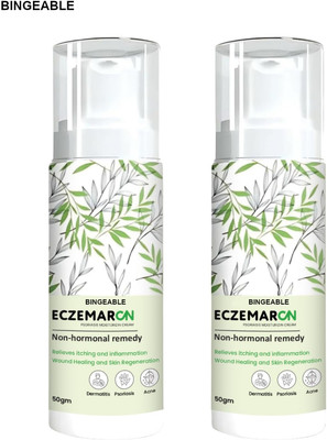 Bingeable Eczemaron Moisturizing Cream Spray - 50g Each | Skin Repair Formula(100 g)