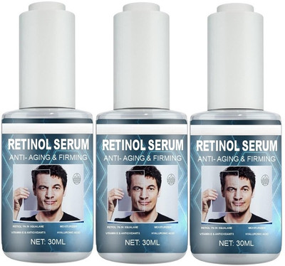 house of common Retinol Serum For Anti Aging with Q10 To Reduce Fine Line &Wrinkle (30ml) Pack 3(90 ml)
