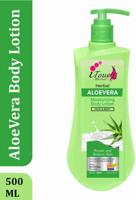 I TOUCH Aloevera Advanced Nourishing Body Lotion For All Skin Types 500 ml(500 ml)