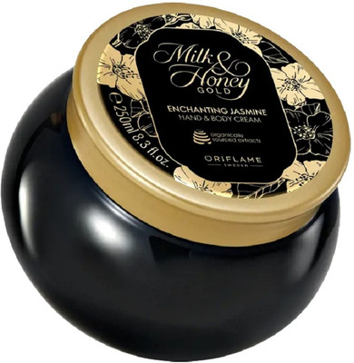 Oriflame Milk & Honey Gold Enchanting Jasmine Hand and Body Cream(250 ml)
