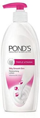 POND's VITAMINS B3 , E & C TRIPLE VITAMIN LOTION 600 ML X PACK OF 1(600 ml)