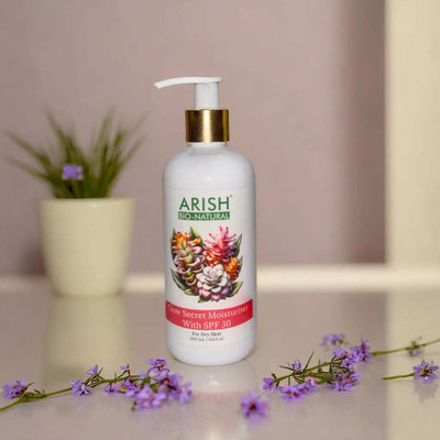 ARISH BIO-NATURAL Glow Secret Moisturiser With SPF 30(300 ml)